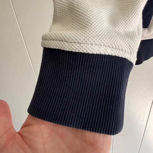 Tommy Hilfiger blue and white stripe full zip hoodie size M - Picture 5 of 16